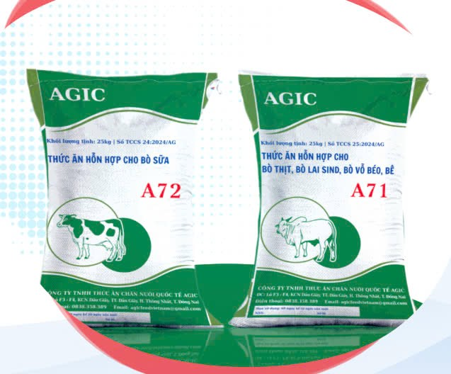 Thức ăn cho bò AGIC
