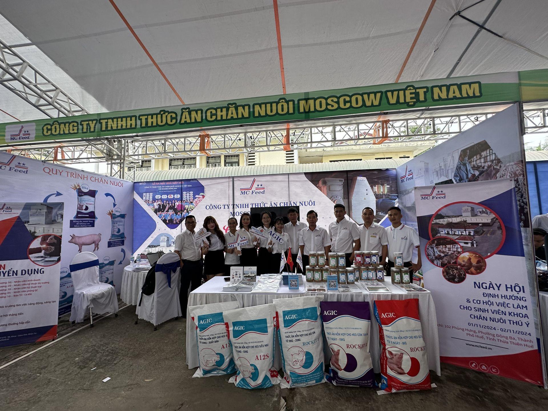 Moscow Feed tại ngày hội định hướng việc làm cho ngành chăn nuôi